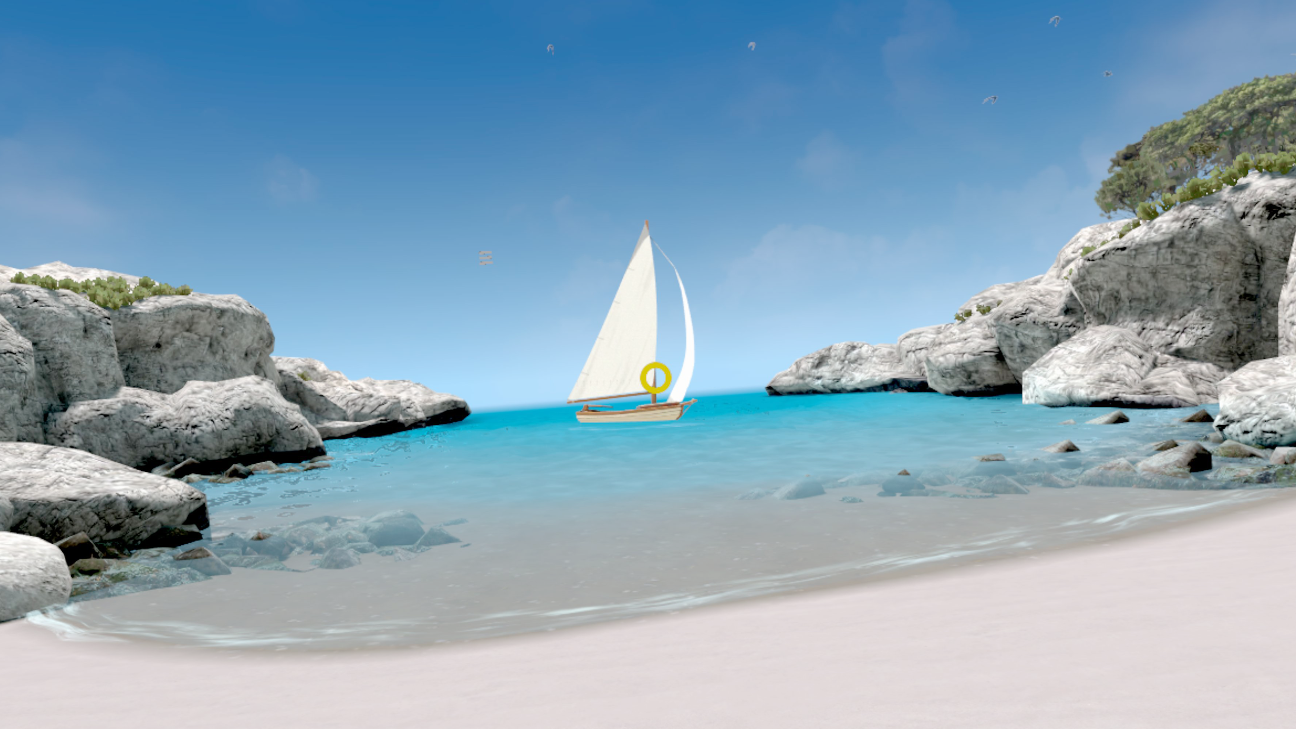 Breathe XR Beach environment