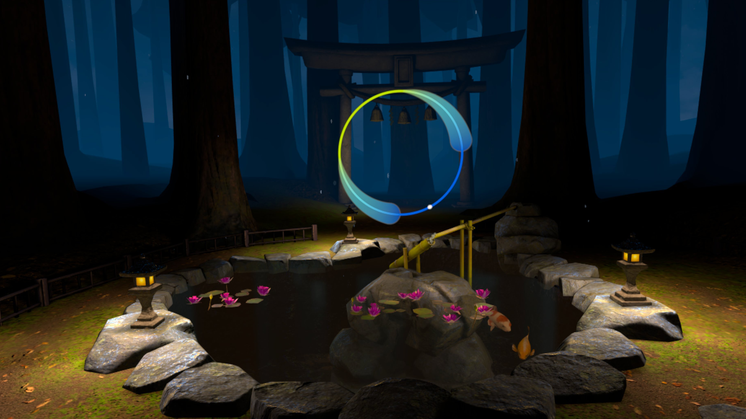 Breathe XR Zen Garden environment