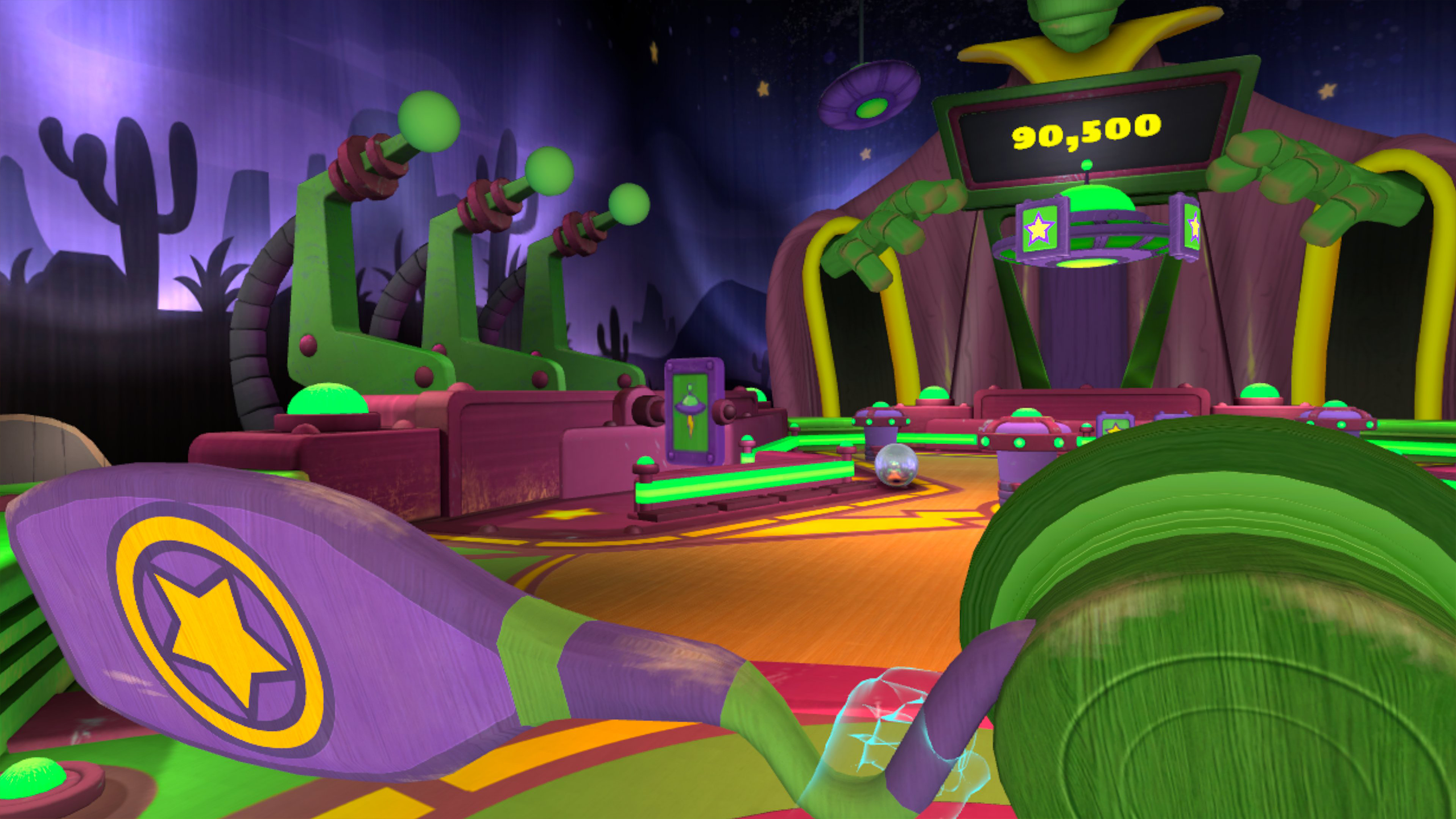 Power Pinball alien table